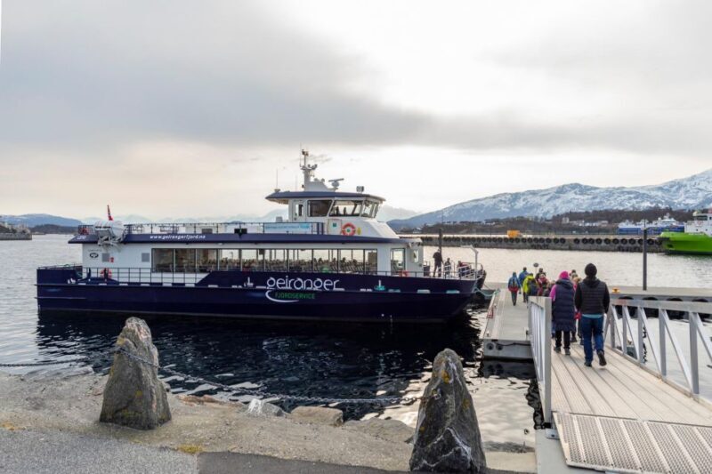 From Ålesund: Winter Fjord Cruise to Geirangerfjord - An Authentic Norwegian Winter Adventure
