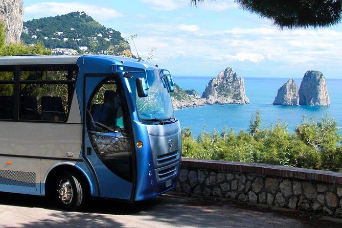 From Amalfi Coast: Capri & Anacapri guided tour by sea & by land - Transportation and Logistics