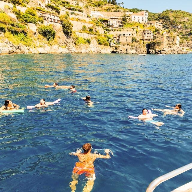 From Amalfi: Coast & Furore Fjord Boat Tour with Swim Break - The Experience in Detail