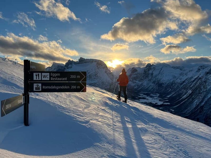 From Åndalsnes: Cable Car and Nesaksla Snowshoe Hike - Key Points