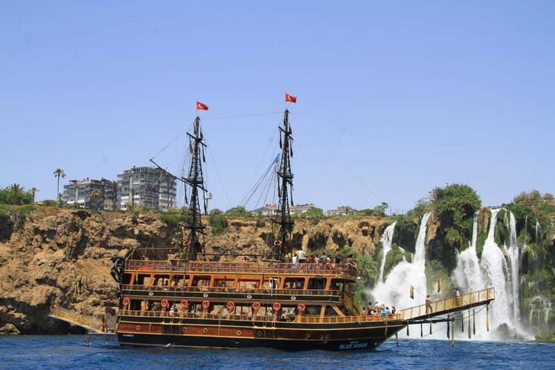 From Antalya, Belek, Kundu: Lara Harbor Pirate Boat Tour - Key Points