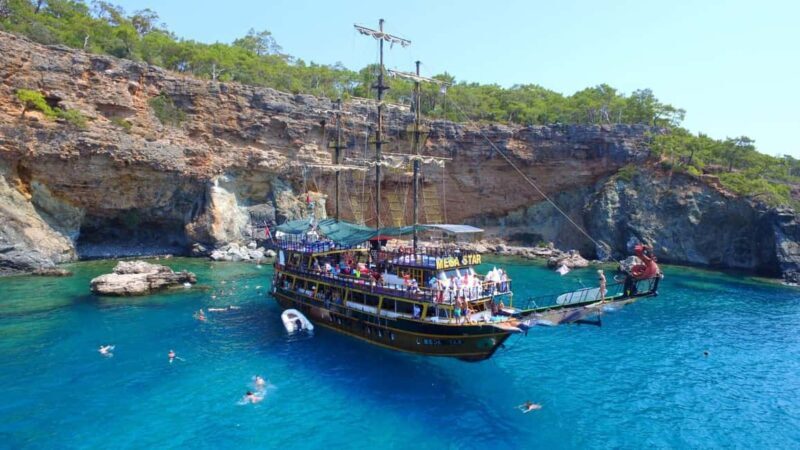 From Antalya: Kemer Pirate Boat Tour with Foam Party & Swim - Practical Considerations