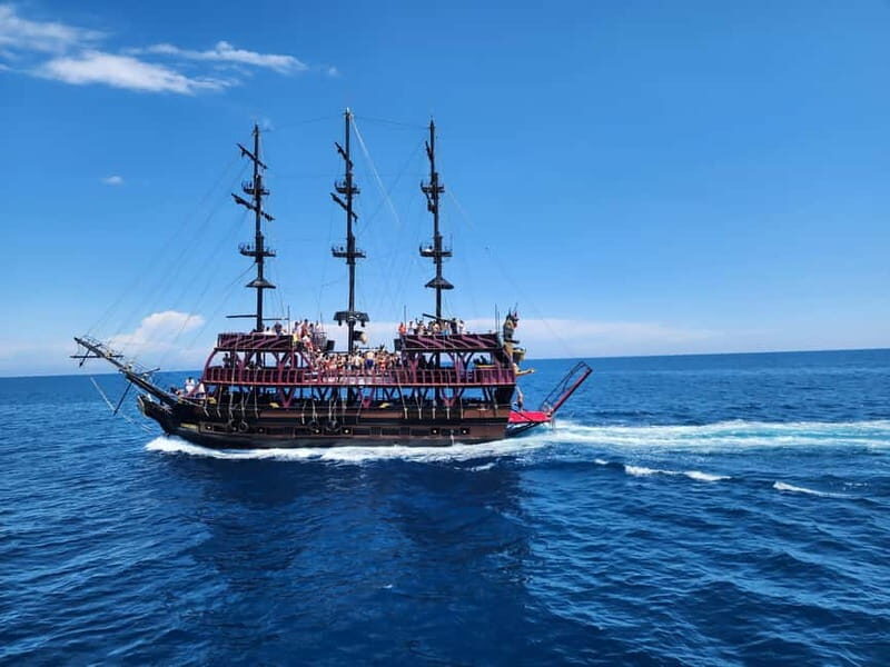 From Antalya: Kemer Pirate Party Boat Trip w/Lunch & Pickup - An In-Depth Look at the Pirate Boat Trip Experience