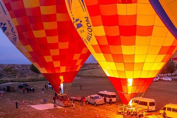 From Antalya Pamukkale Hot Air Balloon Flight with Lunch - The Hot Air Balloon Experience: Sky-High Magic