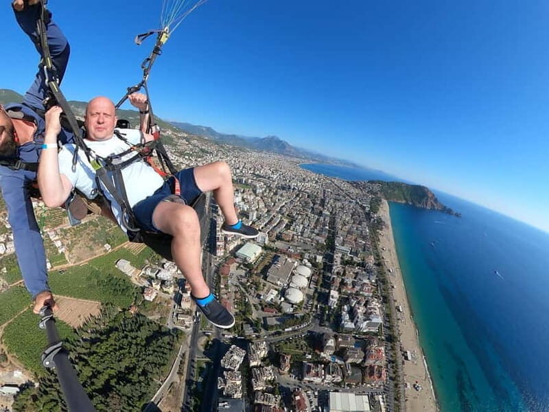 From Antalya Side Paragliding to Alanya with Cable Car Ride - The Sum Up