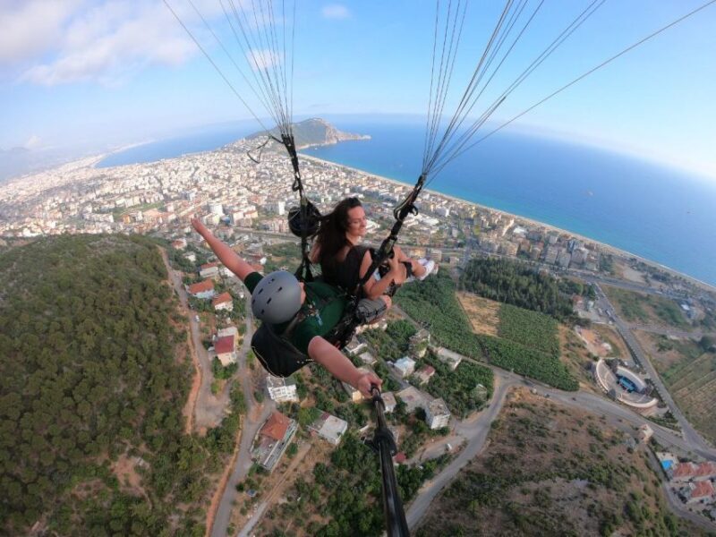 From Antalya/Side: Tandem Paragliding in Alanya - Breaking Down the Itinerary