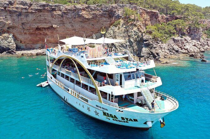 From Antalya To Kemer Mega Star Boat Trip w/Free Transfer - FAQ