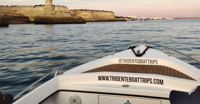 From Armação de Pêra: Sunset Benagil Caves Boat Tour - Key Points