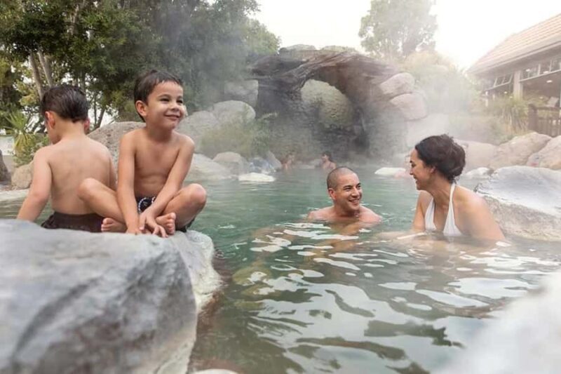 From Auckland: Rotorua Te Puia, Haka & Polynesian Spa Tour - Relaxing at Polynesian Spa