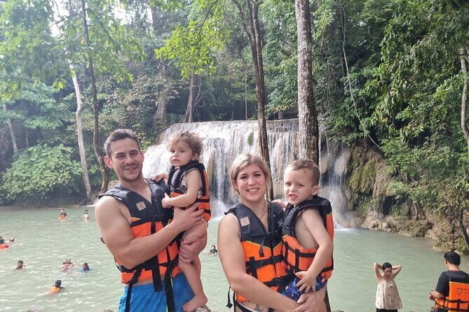 From Bangkok: Kanchanaburi, River Kwai and Erawan Waterfall Tour - Key Points