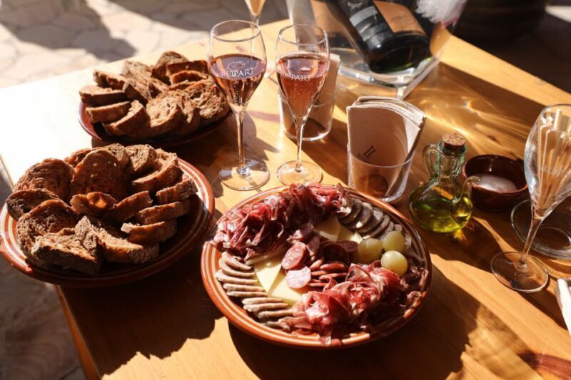 From Barcelona: Montserrat Lunch & Wine Tasting in Vineyard - Key Points