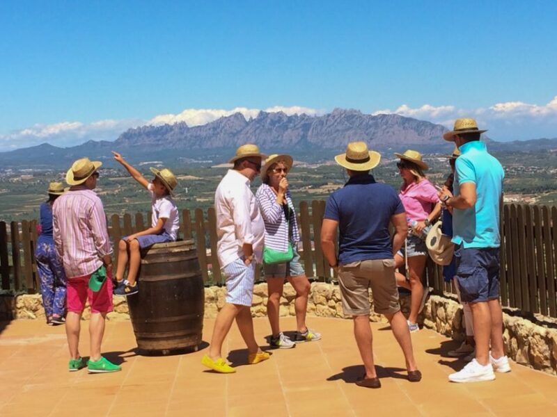 From Barcelona: Montserrat Lunch & Wine Tasting in Vineyard - Wine Tasting at a 14th-Century Winery