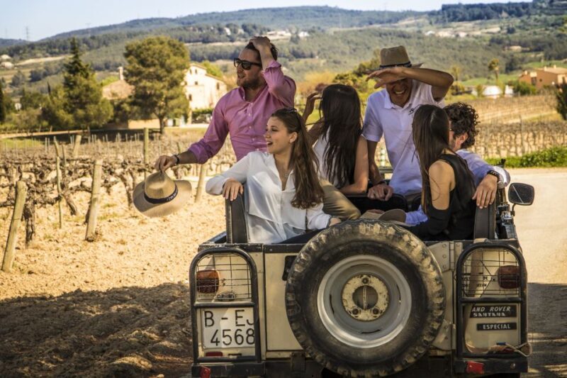 From Barcelona: Penedés Vineyards Tour by 4WD w/Wine & Cava - An Authentic Day in the Heart of Catalonia’s Wine Region