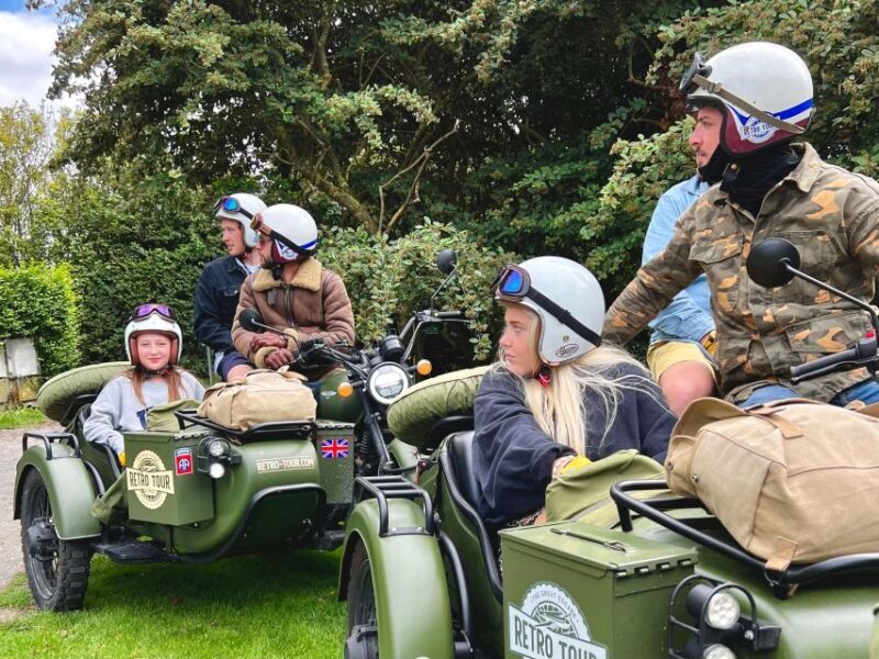 From Bayeux: Half-Day Normandy WWII Sidecar Tour - Port-en-Bessin