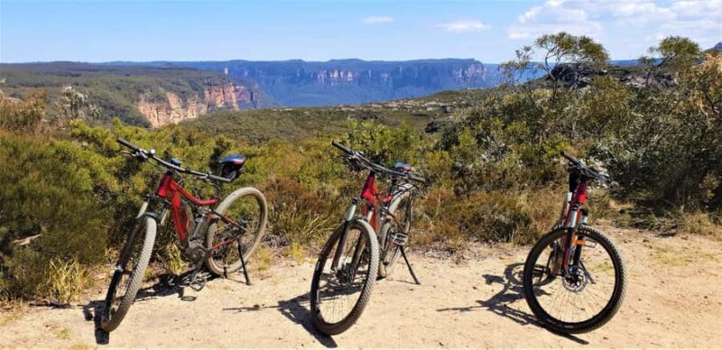 From Blue Mountains: Mountain e-Bike Ride, HANGING ROCK - Discovering the Blue Mountains by E-Bike