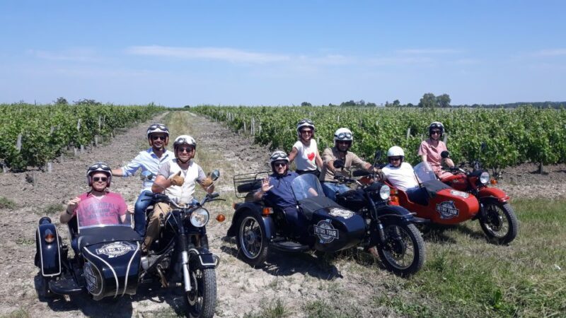 From Bordeaux: Médoc Vineyard and Chateau Tour by Sidecar - An In-Depth Look at the Médoc Sidecar Tour