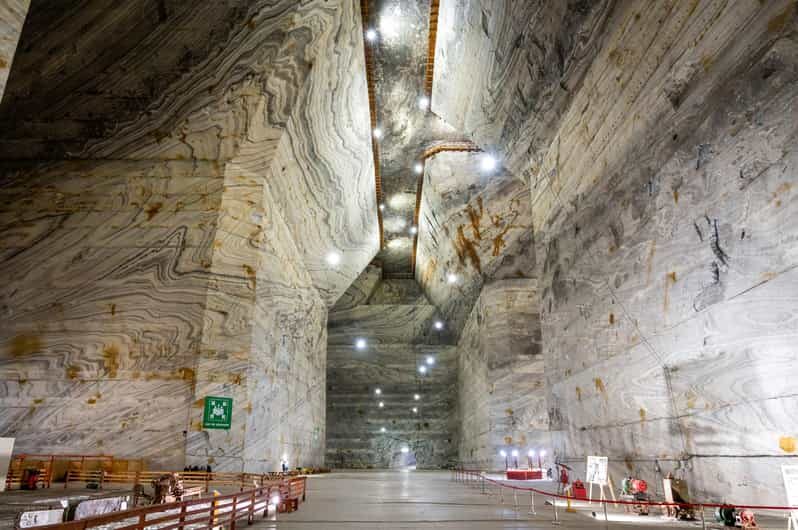 From Bucharest: Largest Salt Mine In Europe and Peles Castle - Exploring the Salt Mine: A Journey Beneath the Earth