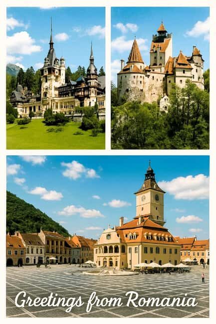 From Bucharest: Peles Castle, Bran Castle & Brasov Day Trip - An In-Depth Look at the Itinerary