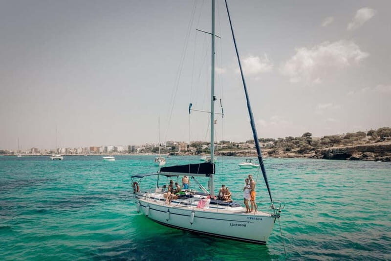 From can Pastilla : Sailing boat trip with Food & Drinks - Key Points