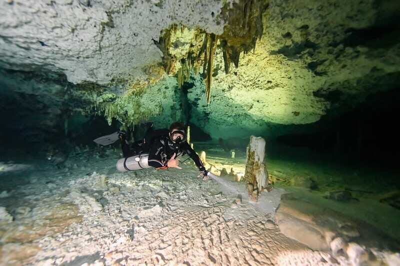 From Cancun: 2 Dives in Cenote Dos Ojos for Certified Divers - FAQ