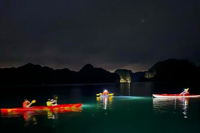 From Cat Ba: Sunset, Magical Bioluminescence Plankton Night Kayak - Key Points