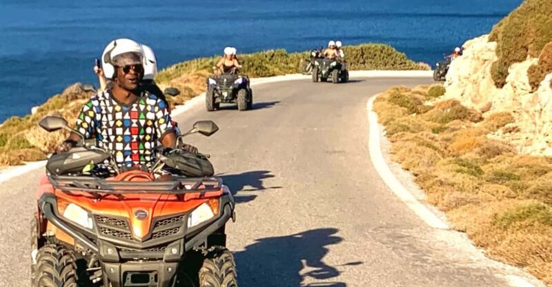 From Chania/Platanias: Quad safari with Hotel transfer - What Reviewers Love Most