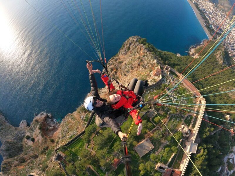 From city of Side Alanya Paragliding - Key Points