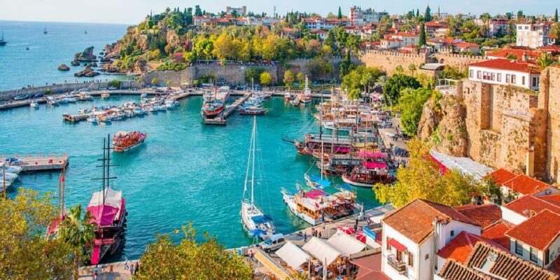 From city of Side: Antalya Old City and Waterfall Day Trip - Key Points