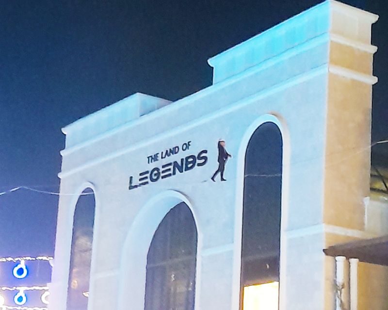 From city of Side Land of Legends Night Show - Key Points