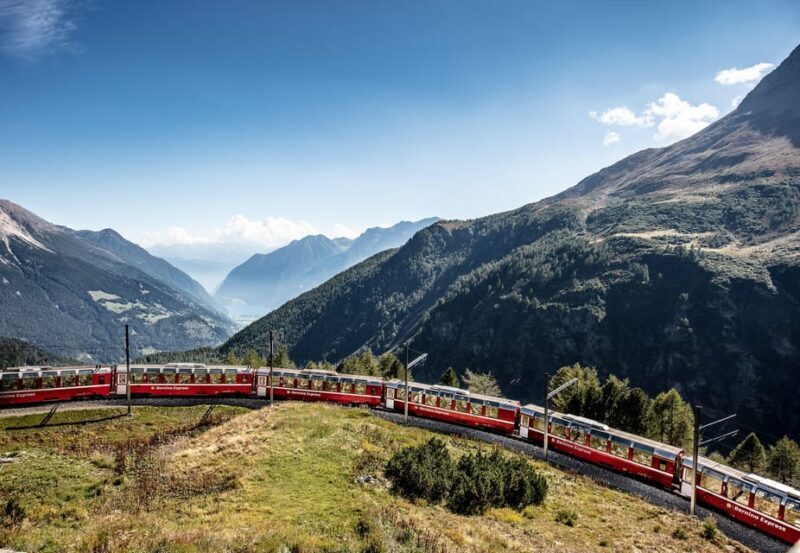 From Como: St. Moritz and Tirano Trip with Bernina Express - The Return Journey