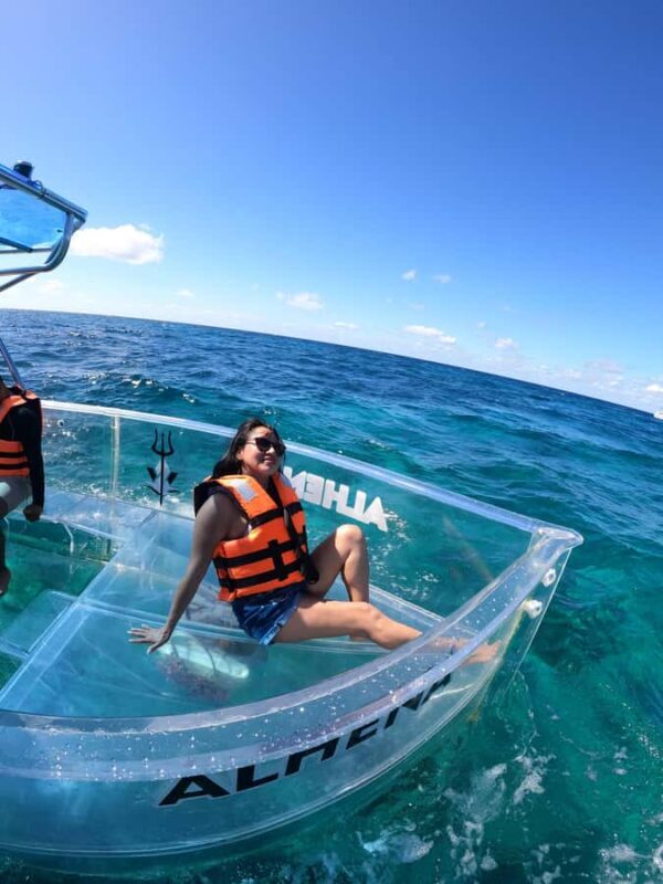 From Cozumel: Invisible Boat tour with Snorkeling - The Boat Itself: A Closer Look
