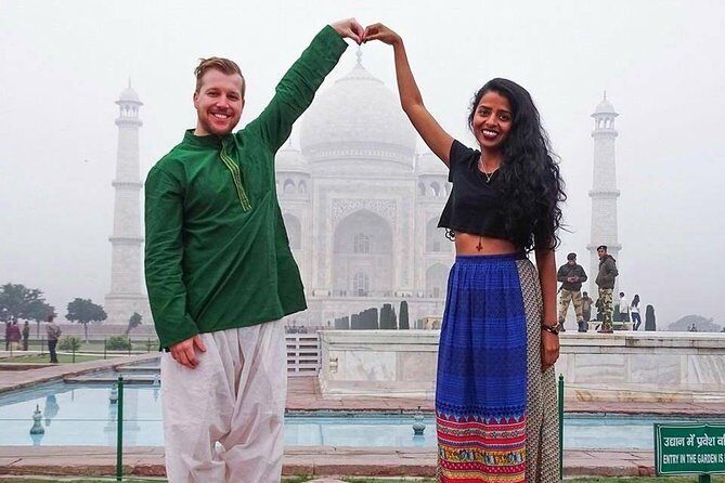 From Delhi: 5-Day Tiger Safari and Golden Triangle Tour - Day 1: From Delhi to Agra — The Taj Mahal and Agra Fort
