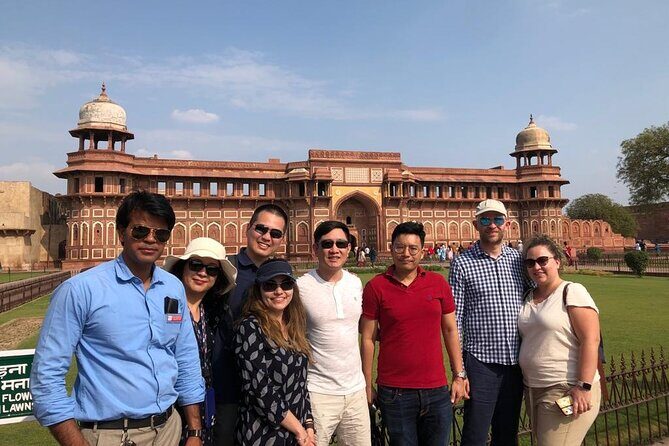 From Delhi: Full Day TajMahal & Agra Fort with 5 Star Lunch - Discovering the Red Fortress: Agra Fort