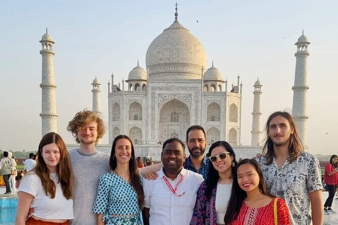From Delhi: Private Taj Mahal Sunrise Tour with Agra Fort - Transportation and Timing