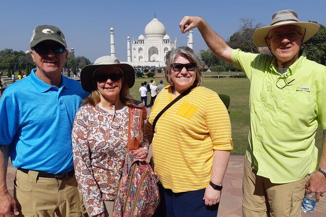 From Delhi : Taj Mahal Tour By Gatimaan Express Train All Inclusive Package - Arriving in Agra: Exploring the Taj Mahal