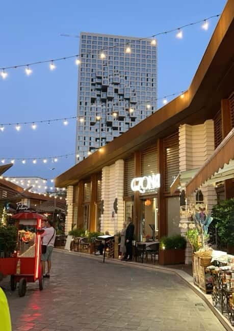 From Durres/Golem : Lights of Tirana by Night - The Experience in Detail