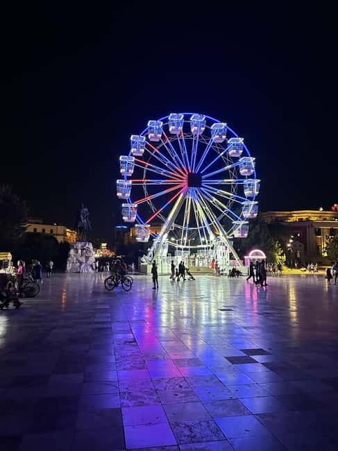 From Durres/Golem : Lights of Tirana by Night - Authentic Insights from Tour Reviews