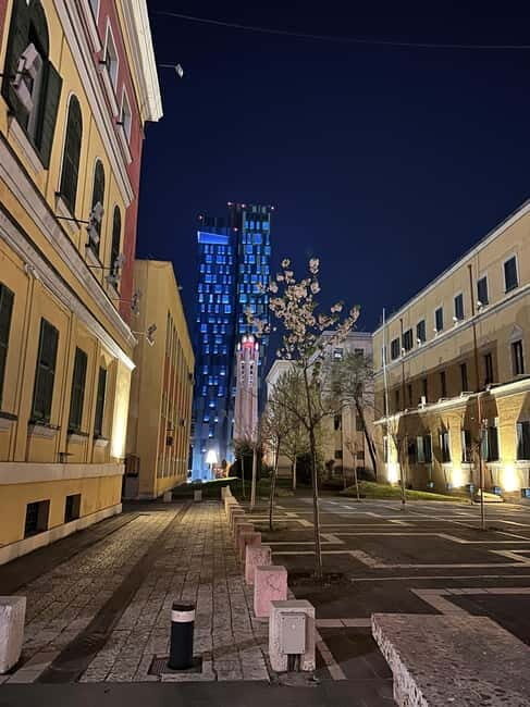 From Durres/Golem : Lights of Tirana by Night - Final Thoughts