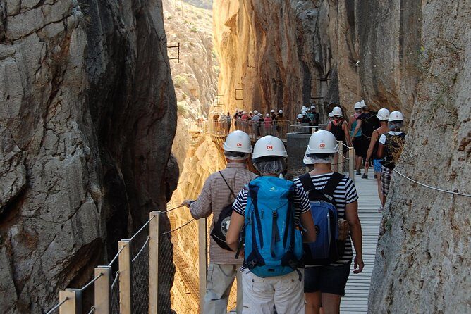 From El Chorro: Caminito del Rey - The Guides: Knowledge, Humor, and Safety