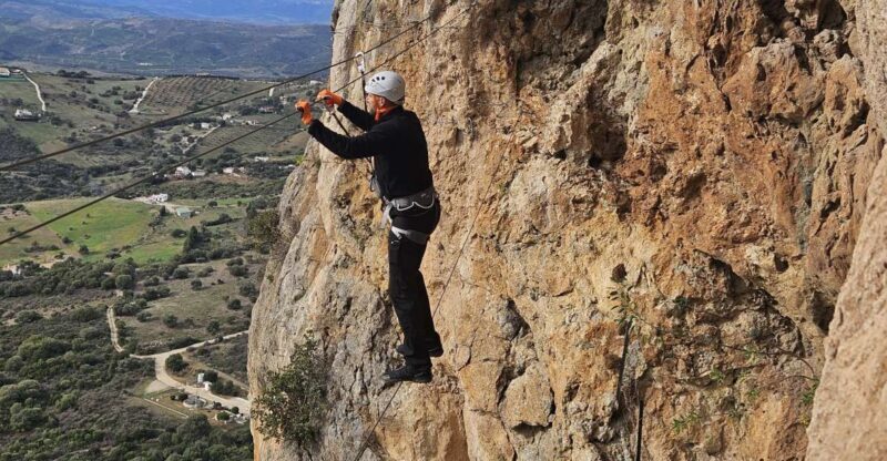 From Estepona: Vía Ferrata de Casares guided climbing tour - An In-Depth Look at the Vía Ferrata de Casares Tour