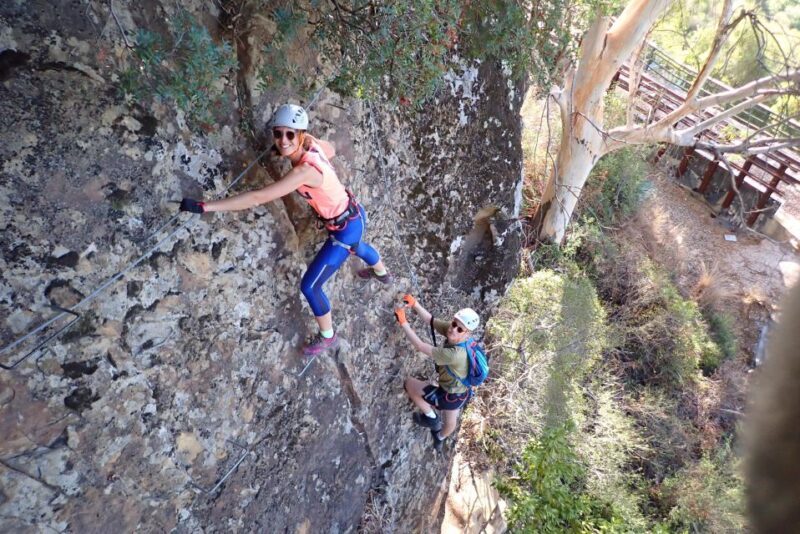 From Estepona: Vía ferrata El Caimán guided climbing tour - Key Points