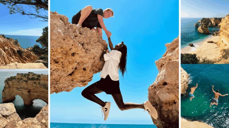 From Faro: Benagil, Marinha, 7 Valleys, Algar Seco Adventure - Sources