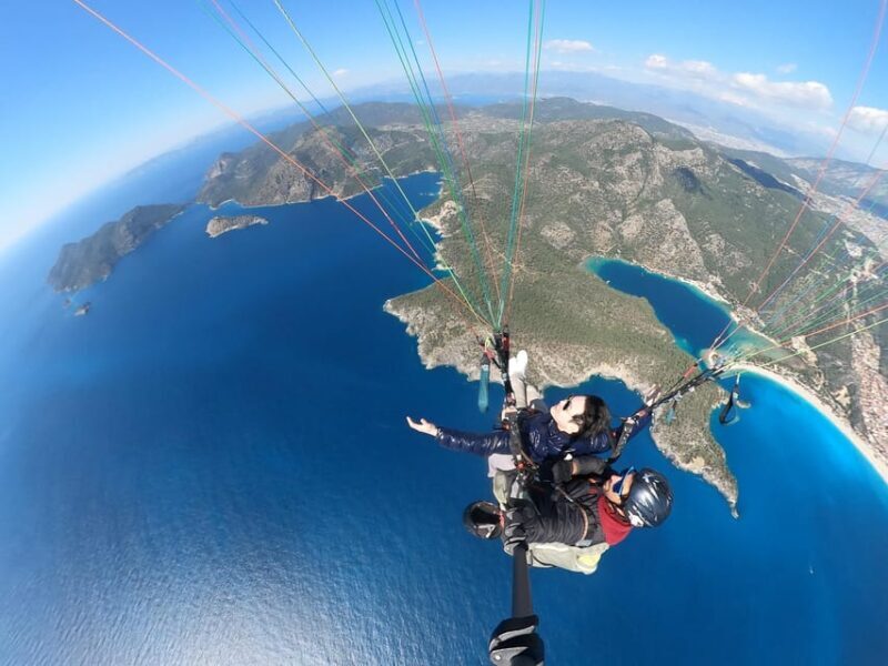 From Fethiye: Oludeniz Paragliding Trip with Transfer - Landing and Post-Flight