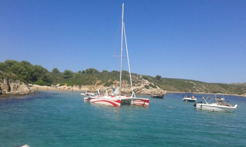 From Fornells: Half-Day Menorca Catamaran Trip w/ Snorkeling - Key Points