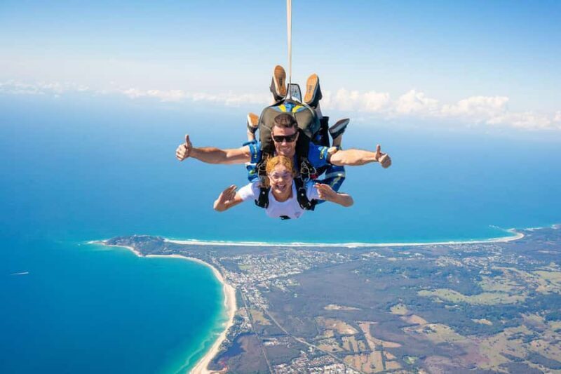 From Gold Coast: Tandem Skydive Experience over Byron Bay - An In-Depth Look at the Experience
