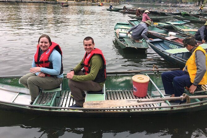 From Hanoi : Group of 9 Guided Tour Mua Cave Tam Coc Hoa Lu - First Stop: Tam Coc and Rural Life