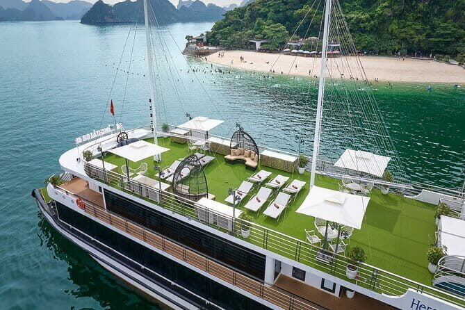 From Hanoi: Luxury Halong Hercules Premium Cruise, Buffet Lunch - Key Points