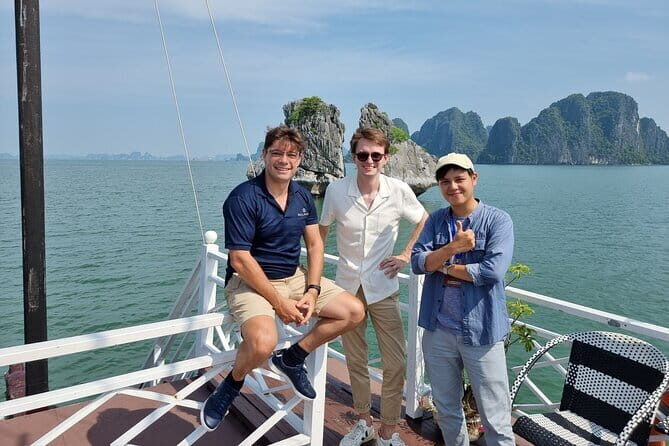 From Hanoi: Private Halong Bay Day Trip with Cave & Island - Climbing Up Titov Island for Panoramic Views