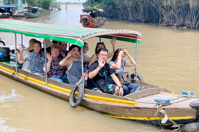 From HCM: Authentic Mekong Delta - Boat, TukTuk, Khot Cake Making - The Value of the Experience