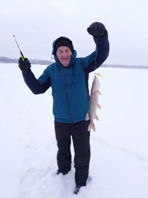 From Helsinki: Bodom Lake Ice Fishing with Food & Drinks - Key Points